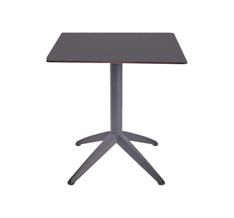 Стол QUATRO FIX 70x70 ANTRACITE-ANTRACITE1